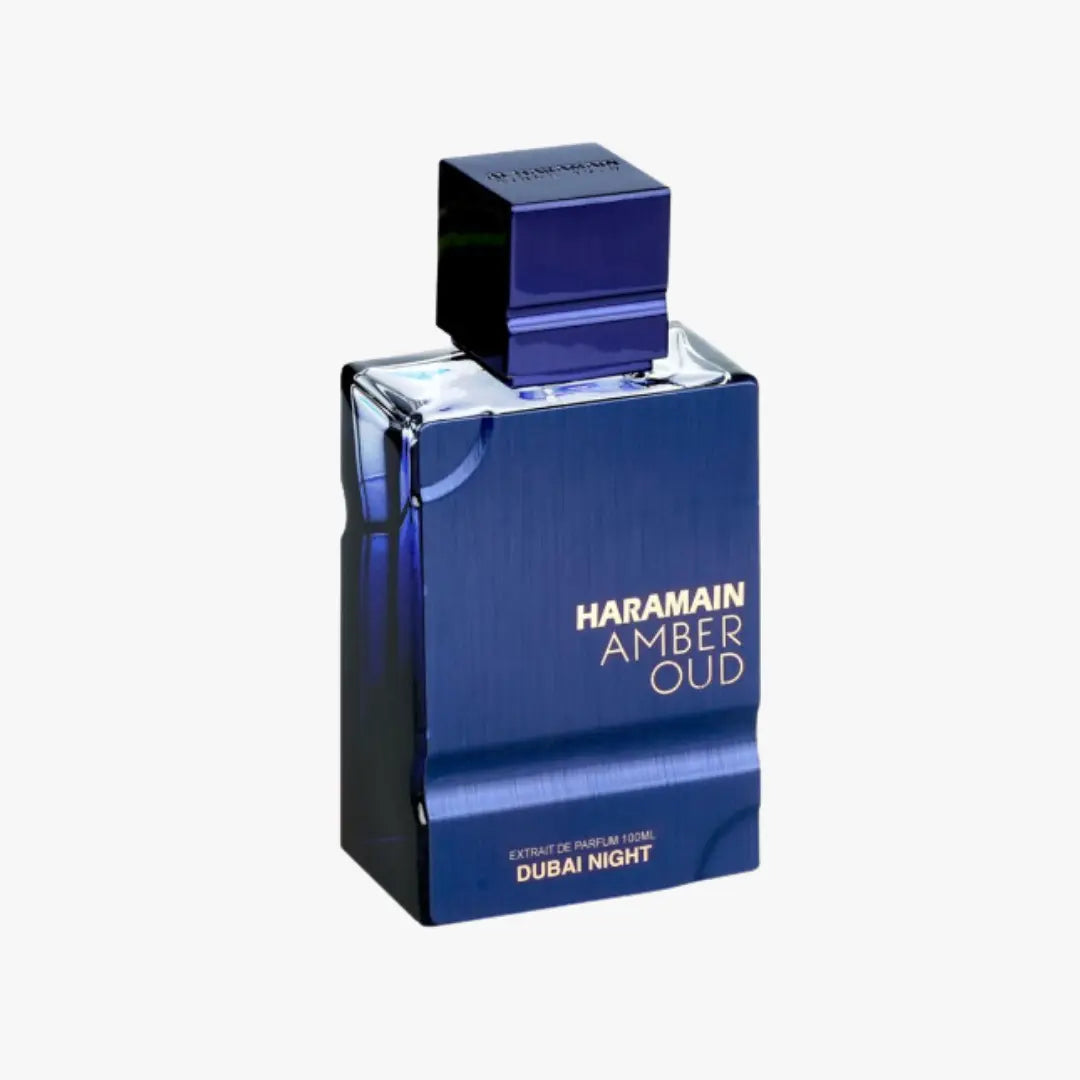 Ambre Oud Dubaï Nuit Al Haramain Parfum arabe pour homme Oriental boisé Extrait de Parfum