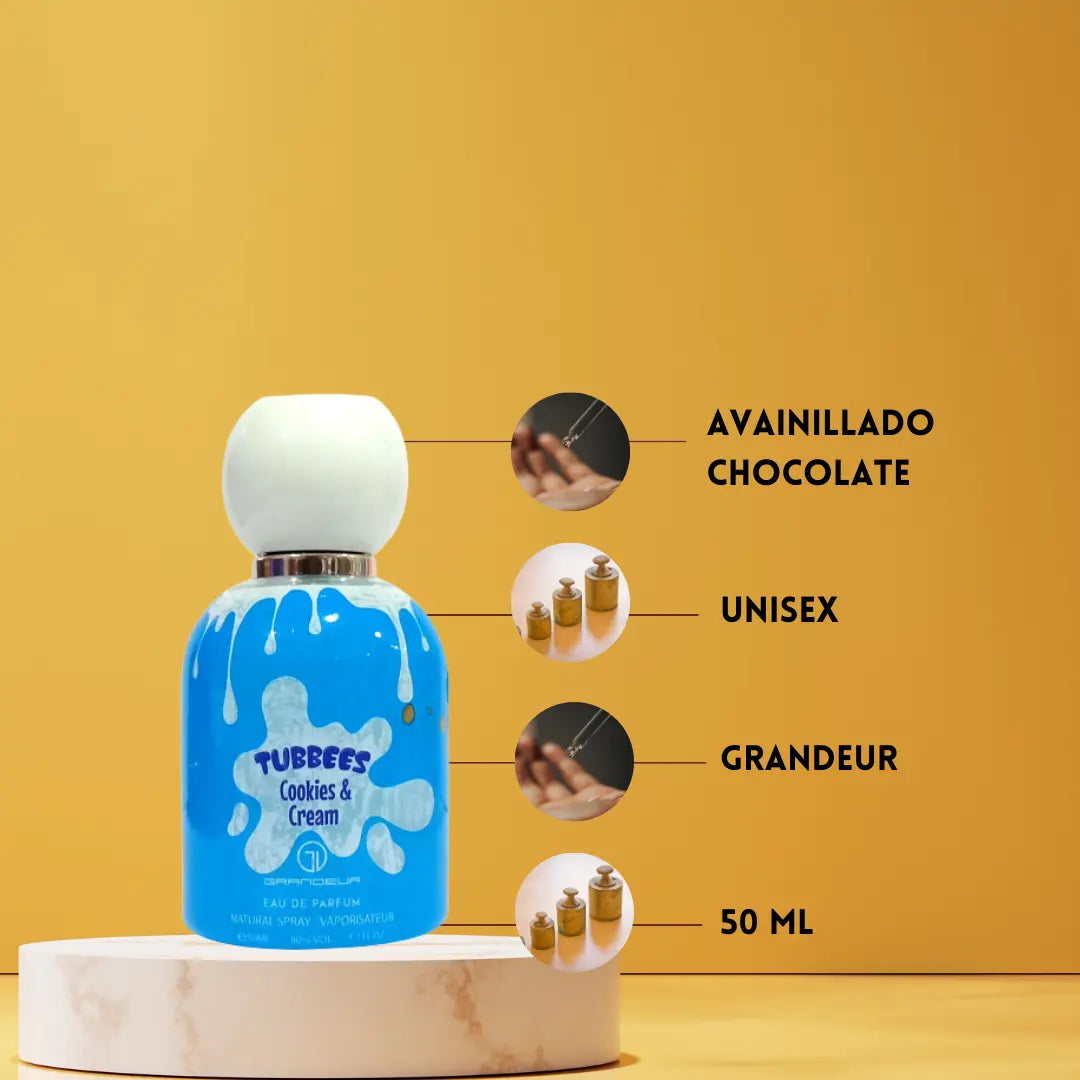 Tubbees Cookies & Cream | Perfume Árabe Unisex | Eau de Parfum al wataniah