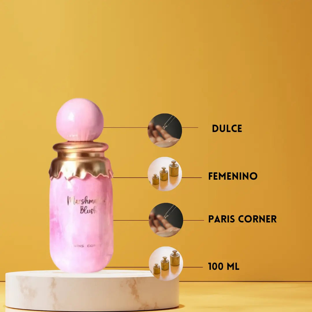 Marshmallow Blush Paris Corner
