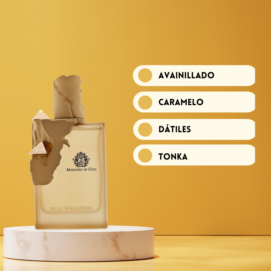 🌫️ Ministry Of Oud Nile Whispers Eau De Parfum 100 ml | Perfume Unissexo Amadeirado Oriental Intenso