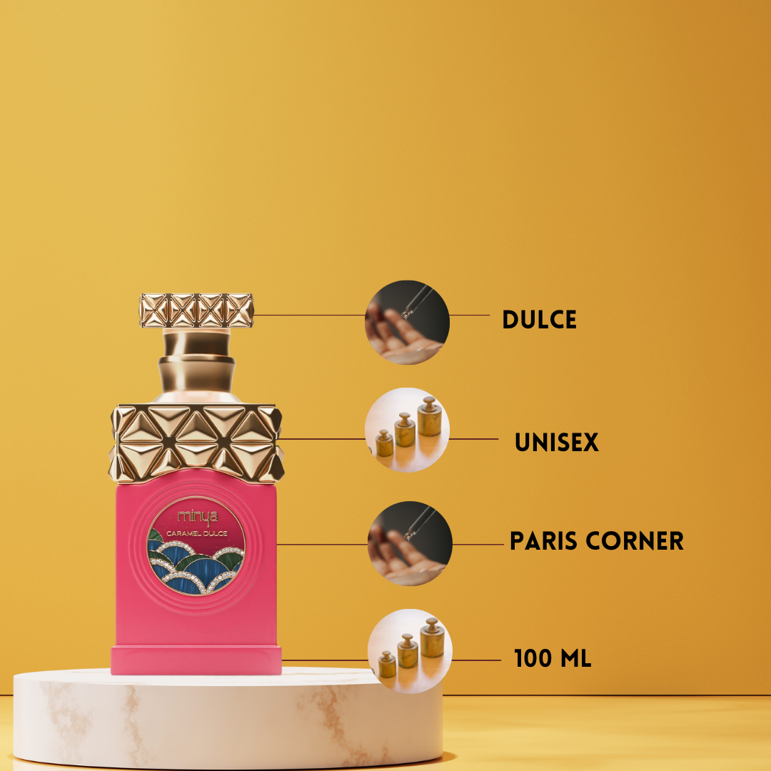 Paris Corner Minya Caramel Dulce – Unisex Eau de Parfum - Gourmand