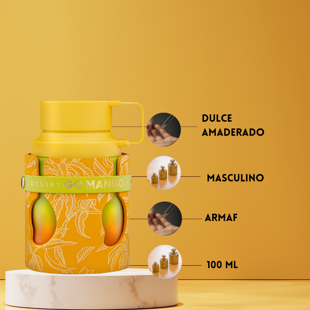 Armaf Odyssey Go Mango – Eau de Parfum Unisex - Oriental & Frutal