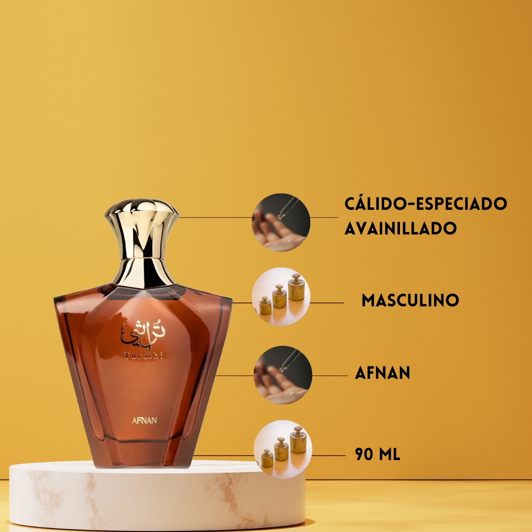 Turathi Brown d'Afnan – Eau de Parfum 100 ml
