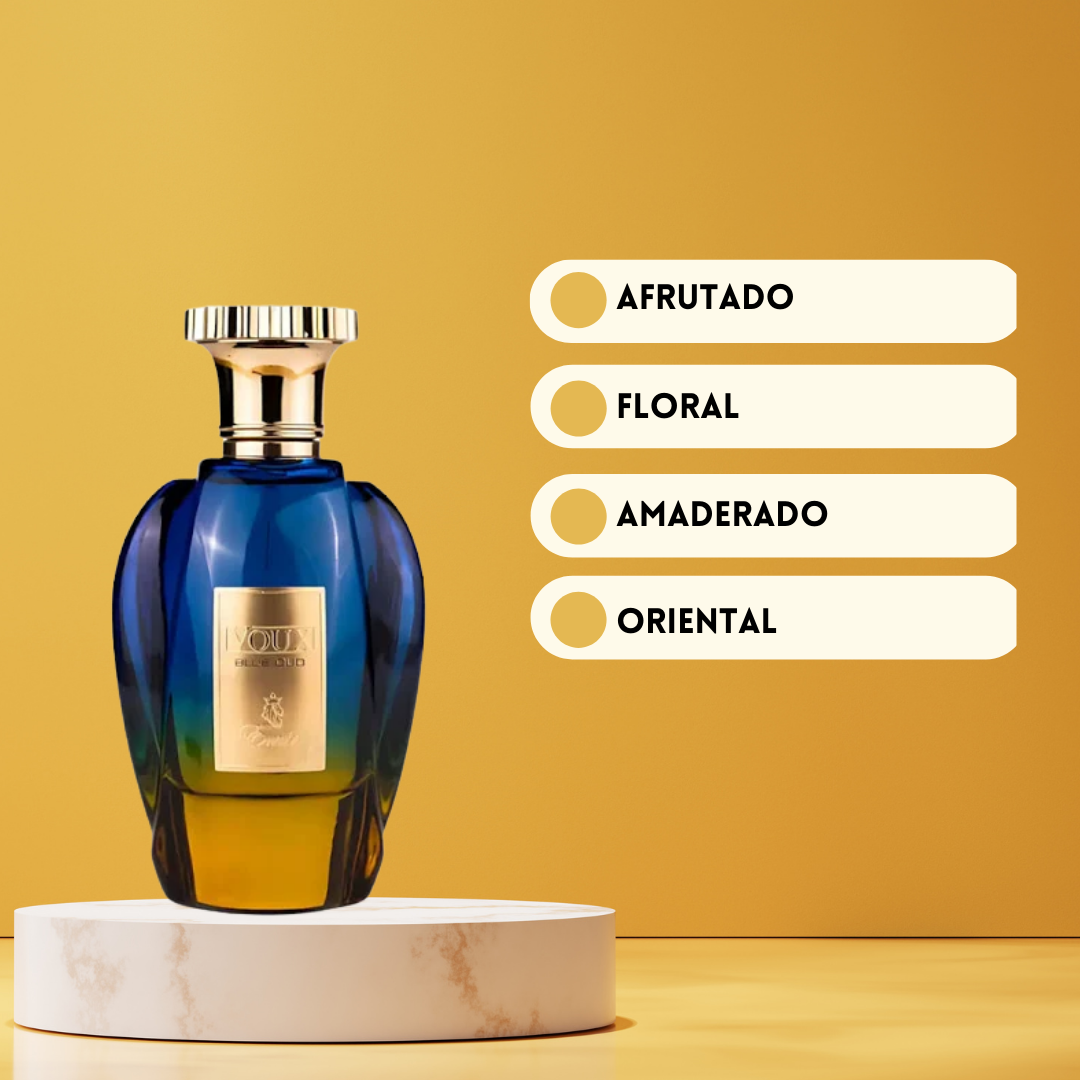 Voux Blue Oud | Paris Corner | Parfum arabe unisexe | Oriental, Boisé, Ambre – Eau de Parfum