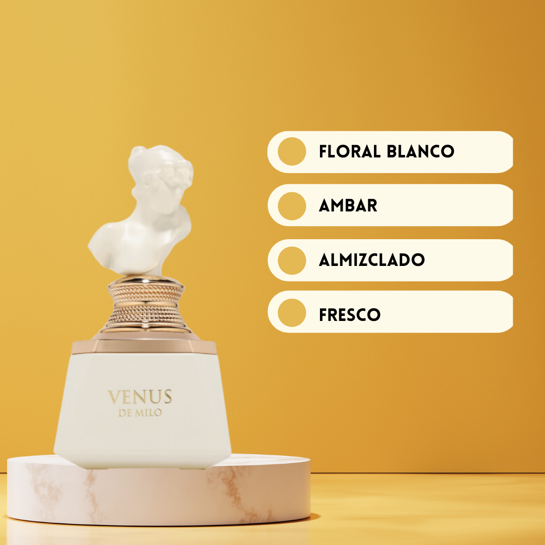 💫 Venus de Milo - Eau de Parfum 100 ml | Perfume Árabe Femenino Floral, Dulce y Atalcado