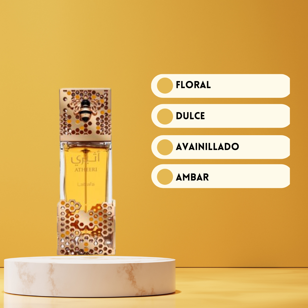 Atheeri de Lattafa Eau de Parfum – Floral Elegance and Sophisticated Sweetness
