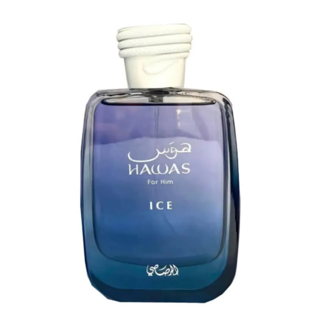 Rasasi Hawas Ice 100ml Citrus and Fresh Men's Perfume with Notes