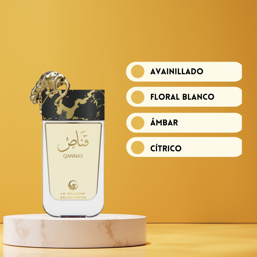 Le Falcóné Qannas – Eau de Parfum Hombre - Aromático & Fougère