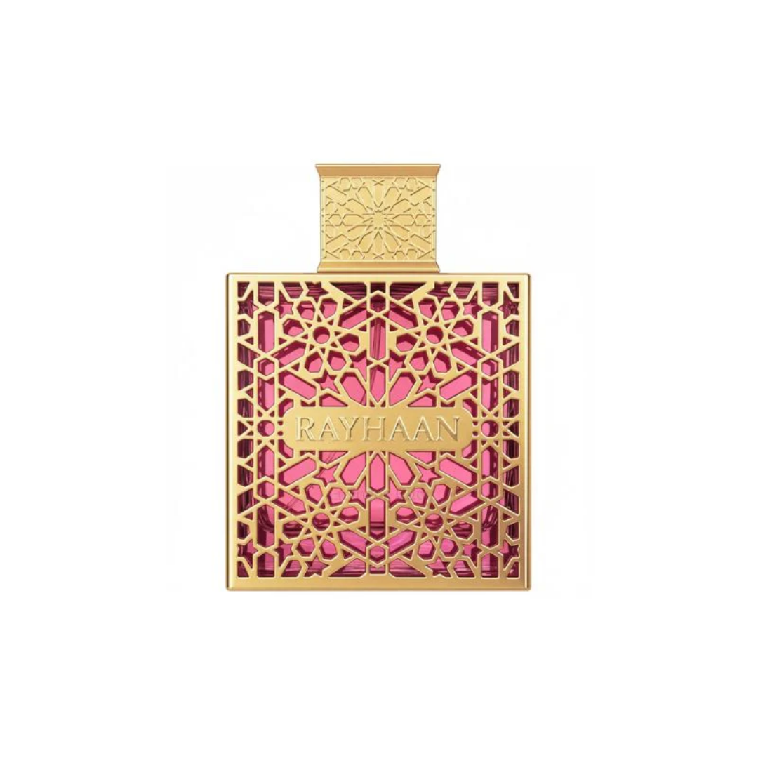 Rayhaan Kiss – Eau de Parfum Mujer 100ml Gourmand Floral – Fraganzi