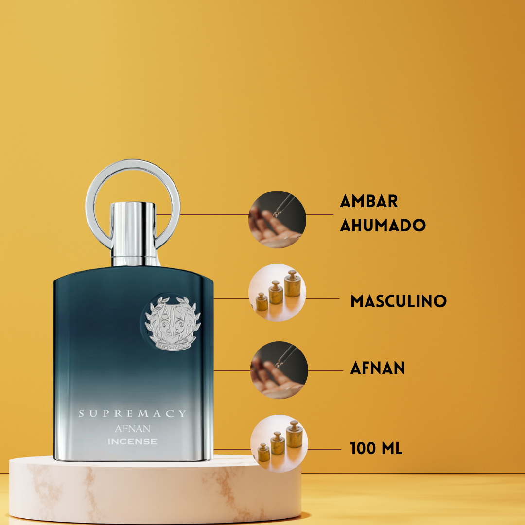 Supremacy Incense – Extrait de Parfum 100 ml | Afnan Perfumes