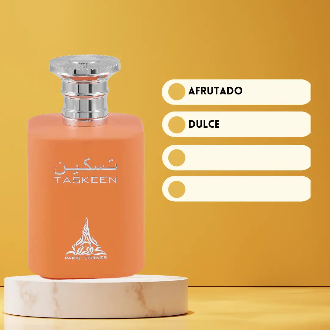 Gama Taskeen  | Incluye  (Caramel Cascade, Taskeen Marina  y Taskeen) Fraganzi