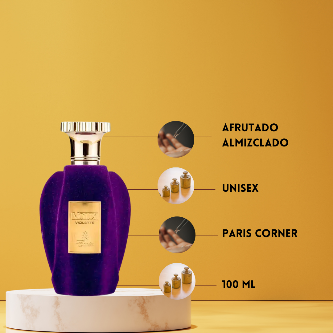 Voux Violette de Paris Corner – Eau de Parfum Unisexe