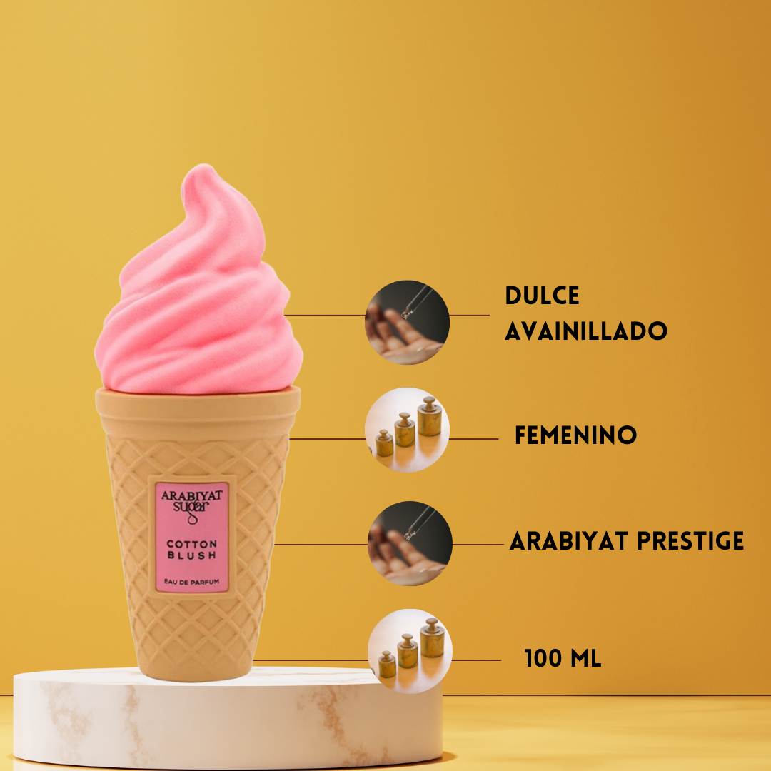 Arabiyat Sugar Cotton Blush – Eau de Parfum Mujer