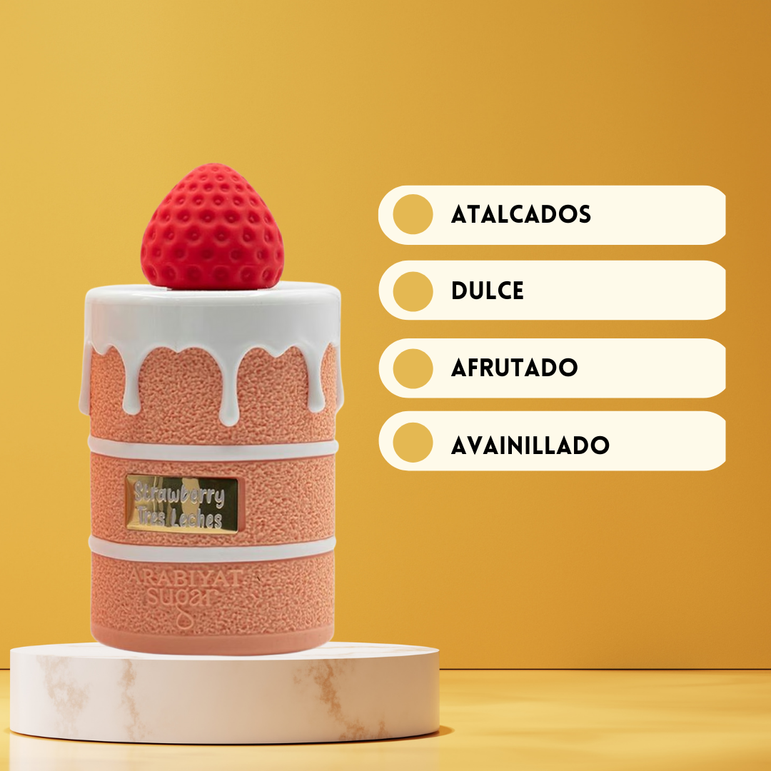 Arabiyat Sugar Strawberry Tres Leches – EDP Mujer Gourmand
