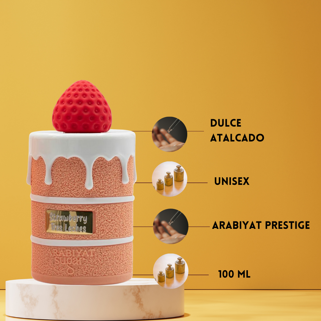 Arabiyat Sugar Strawberry Tres Leches – EDP Mujer Gourmand