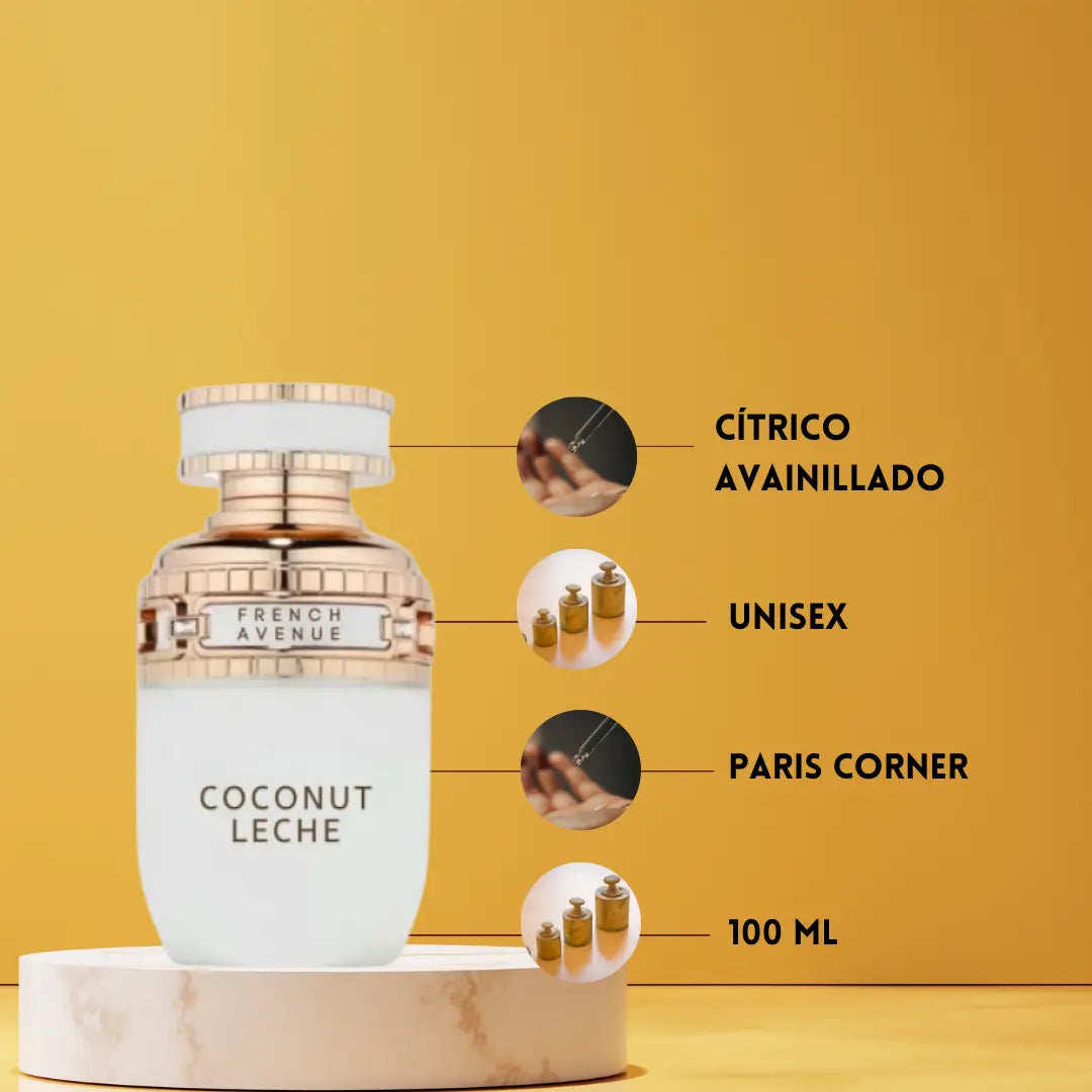 Coconut French Avenue Milk | Tropical and Sophisticated Perfume Coconut French Avenue Milk | Tropical and Sophisticated Perfume