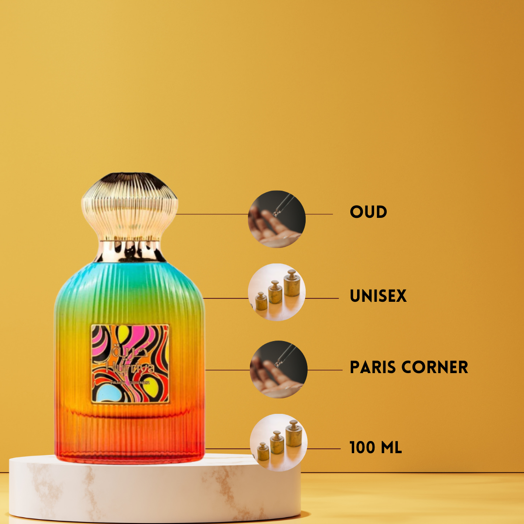🌟 Hurriya Eau de Parfum | Paris Corner | Perfume Oriental Floral Unisex
