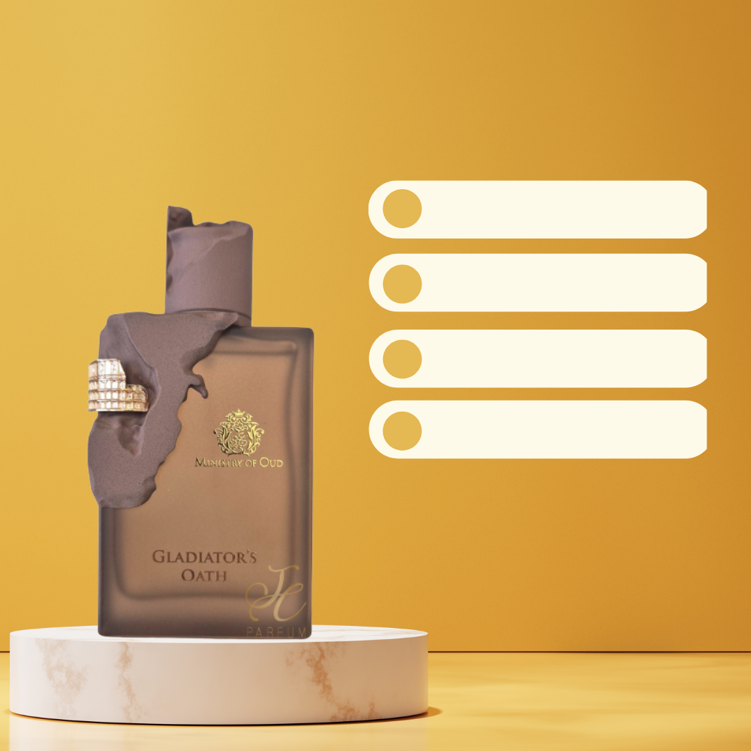Gladiator's Oath Eau de Parfum | Ministry of Oud | Perfume Unisex con Notas Amaderadas, Ámbar y Especias