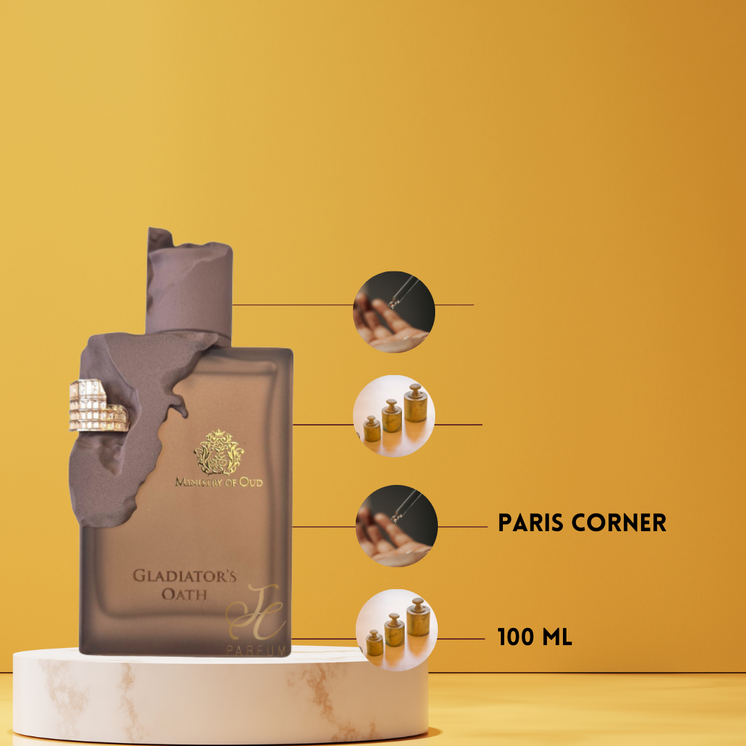 Gladiator's Oath Eau de Parfum | Ministry of Oud | Perfume Unisex con Notas Amaderadas, Ámbar y Especias