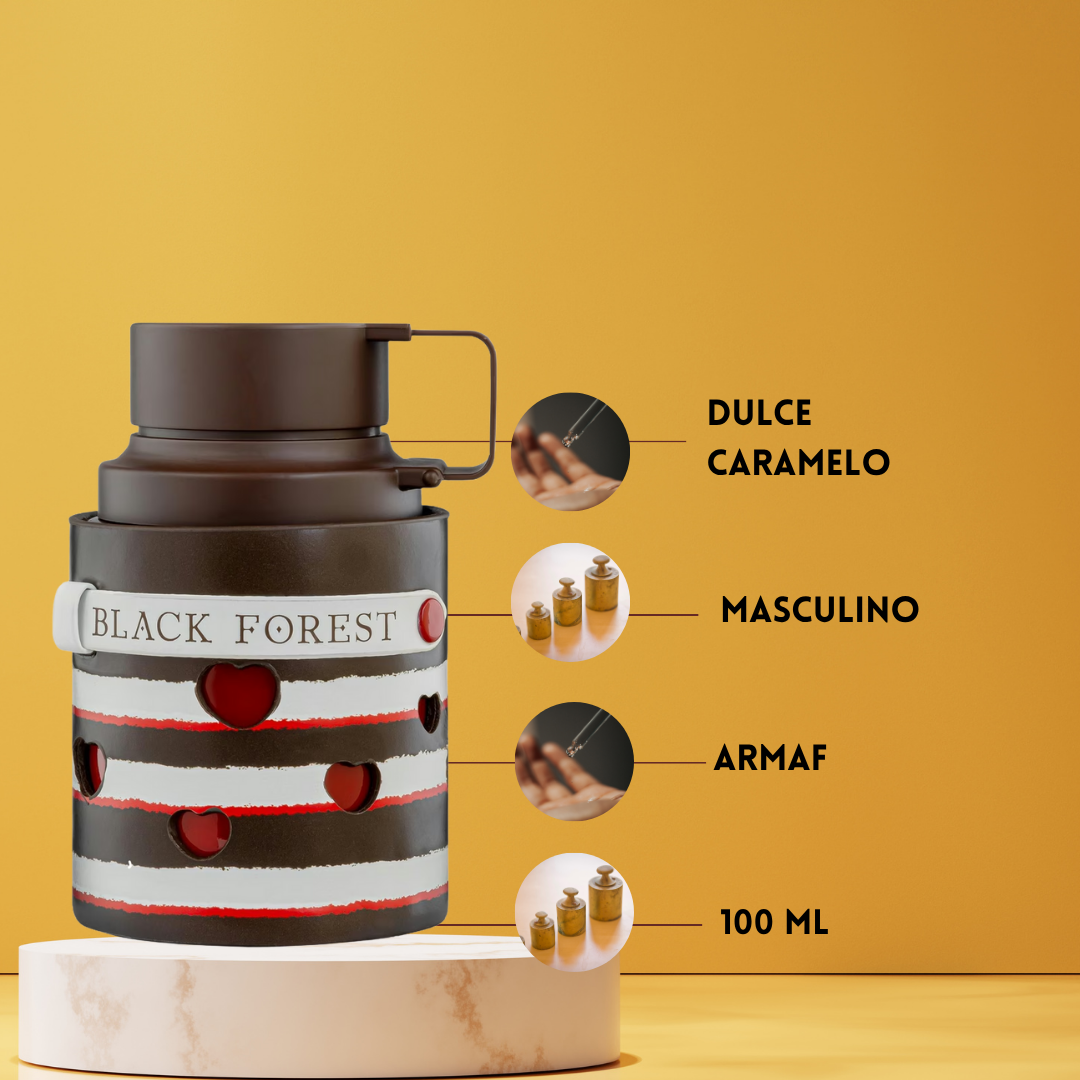 Armaf Odyssey Black Forest – Eau de Parfum Unisex - Oriental & Vainilla