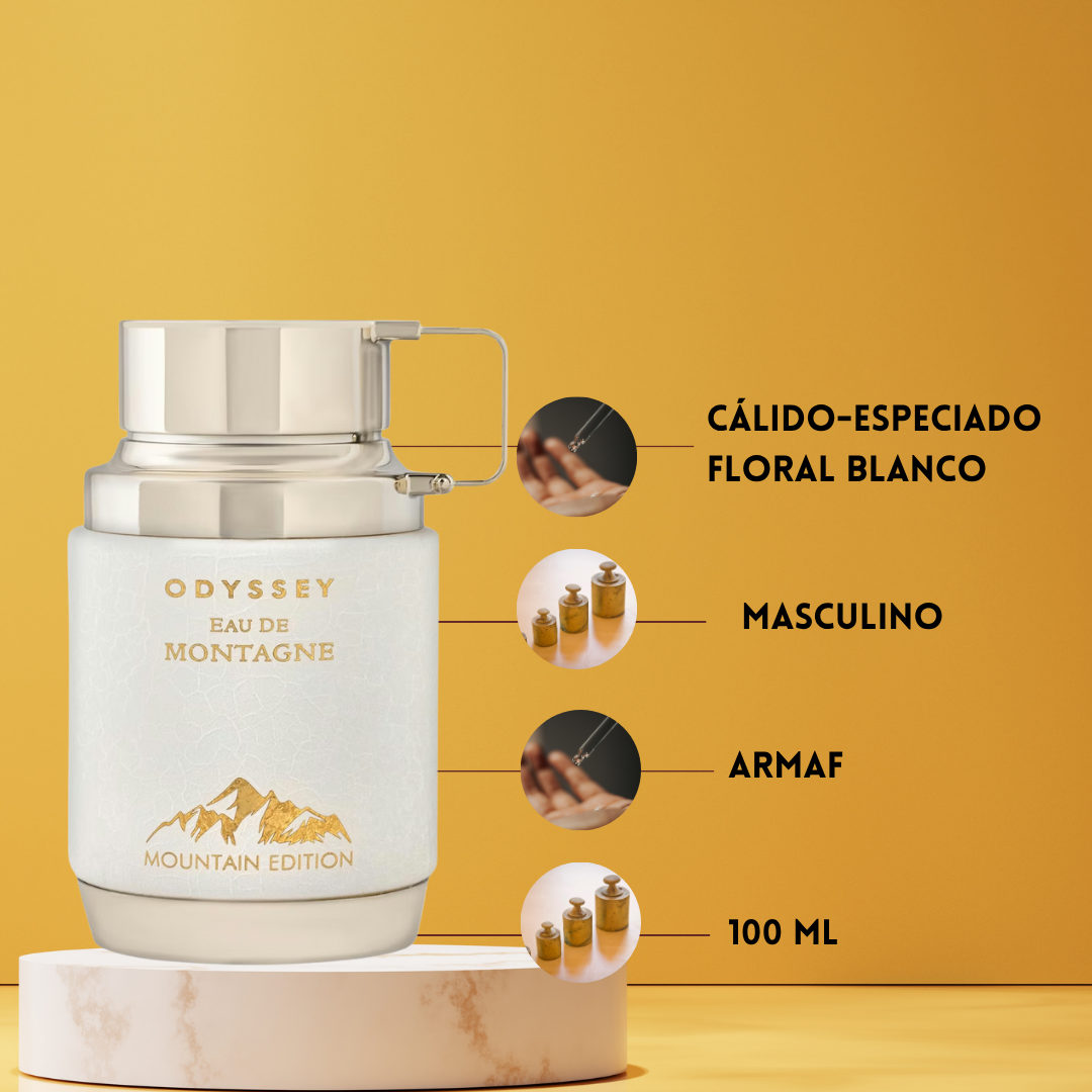 Odyssey Eau de Montagne – Eau de Parfum 100 ml Unisexe