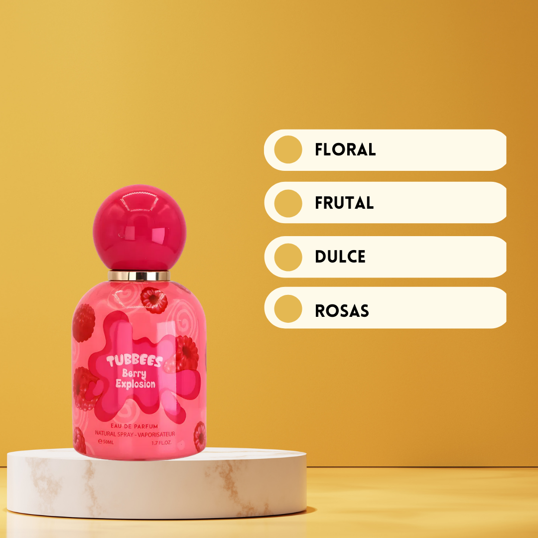 Tubbees Berry Explosion – Eau de Parfum Unisex - Frutal Gourmand