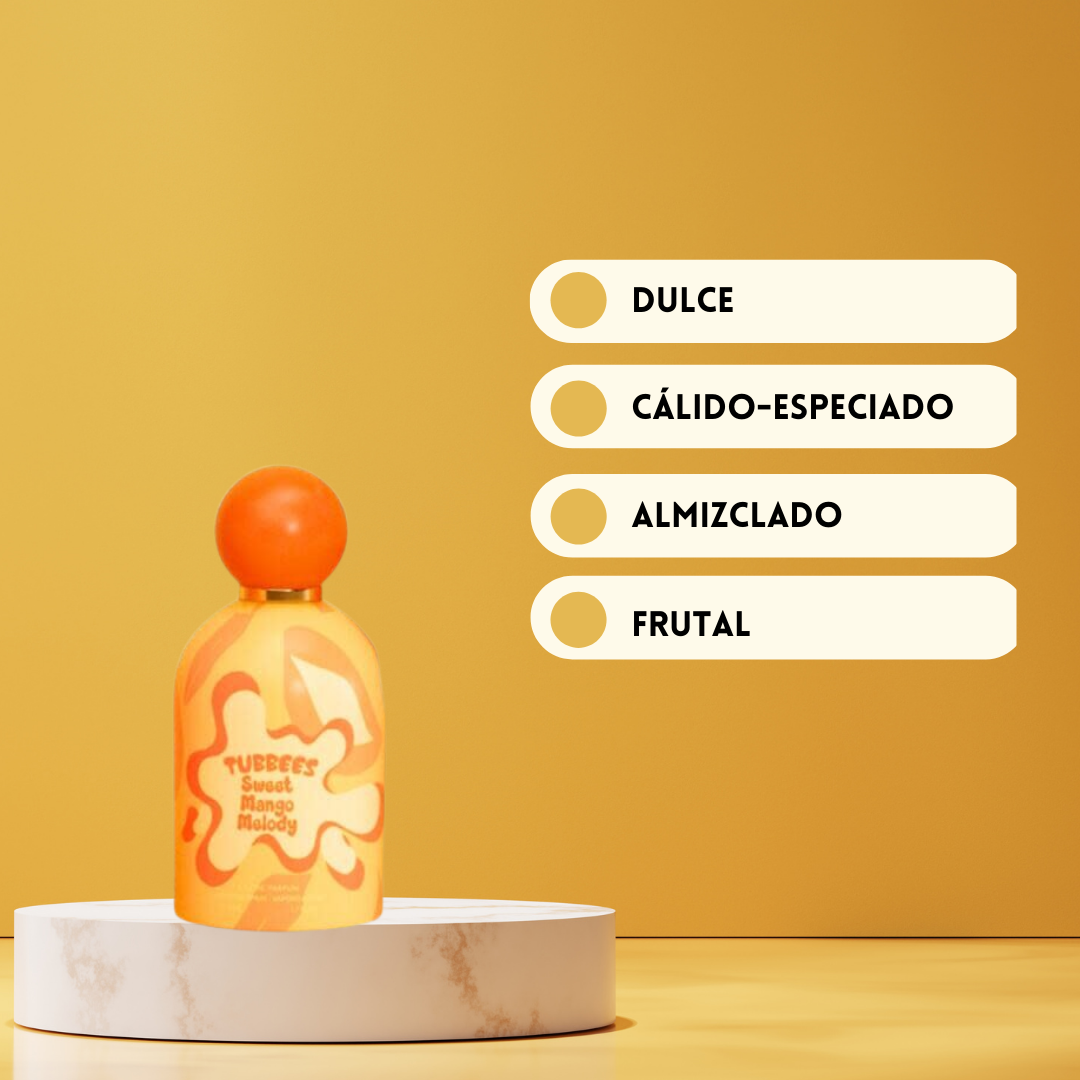 Tubbees Sweet Mango Melody – Eau de Parfum Unisex - Gourmand