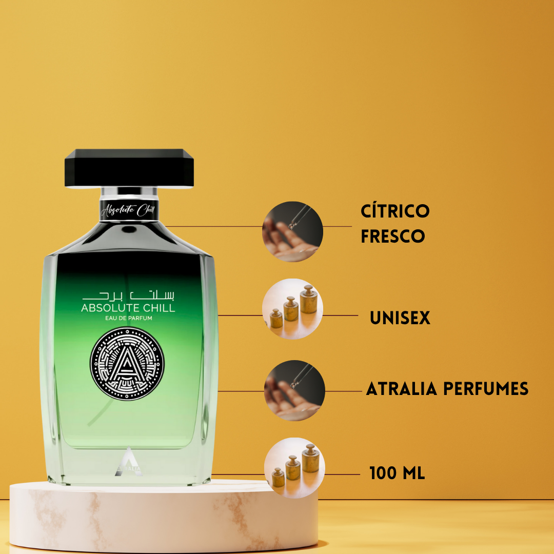 Atralia Absolute Chill – Eau de Parfum Unisex - Fresco & Aromático