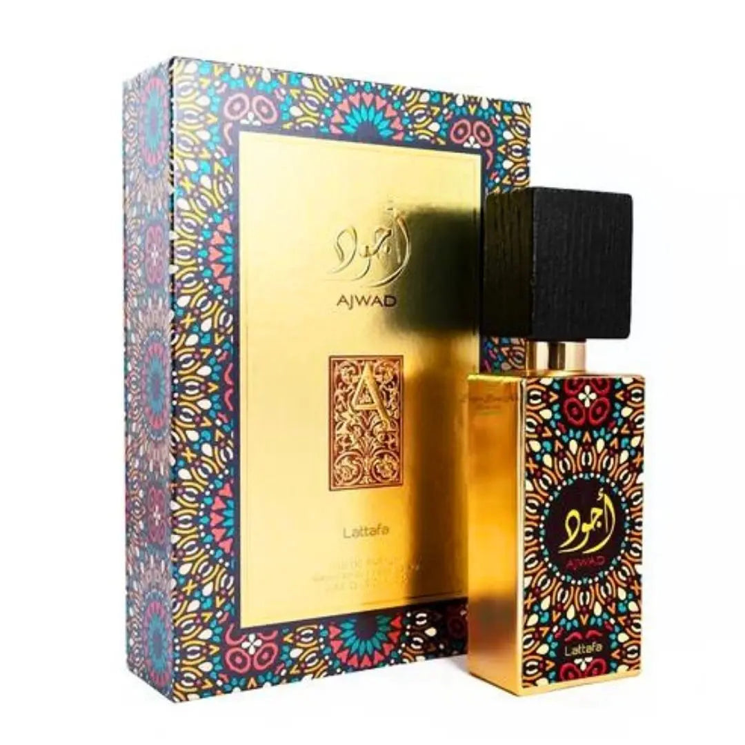 AJWAD by Lattafa 60 ml - Arabic Women's Perfume with Roses and