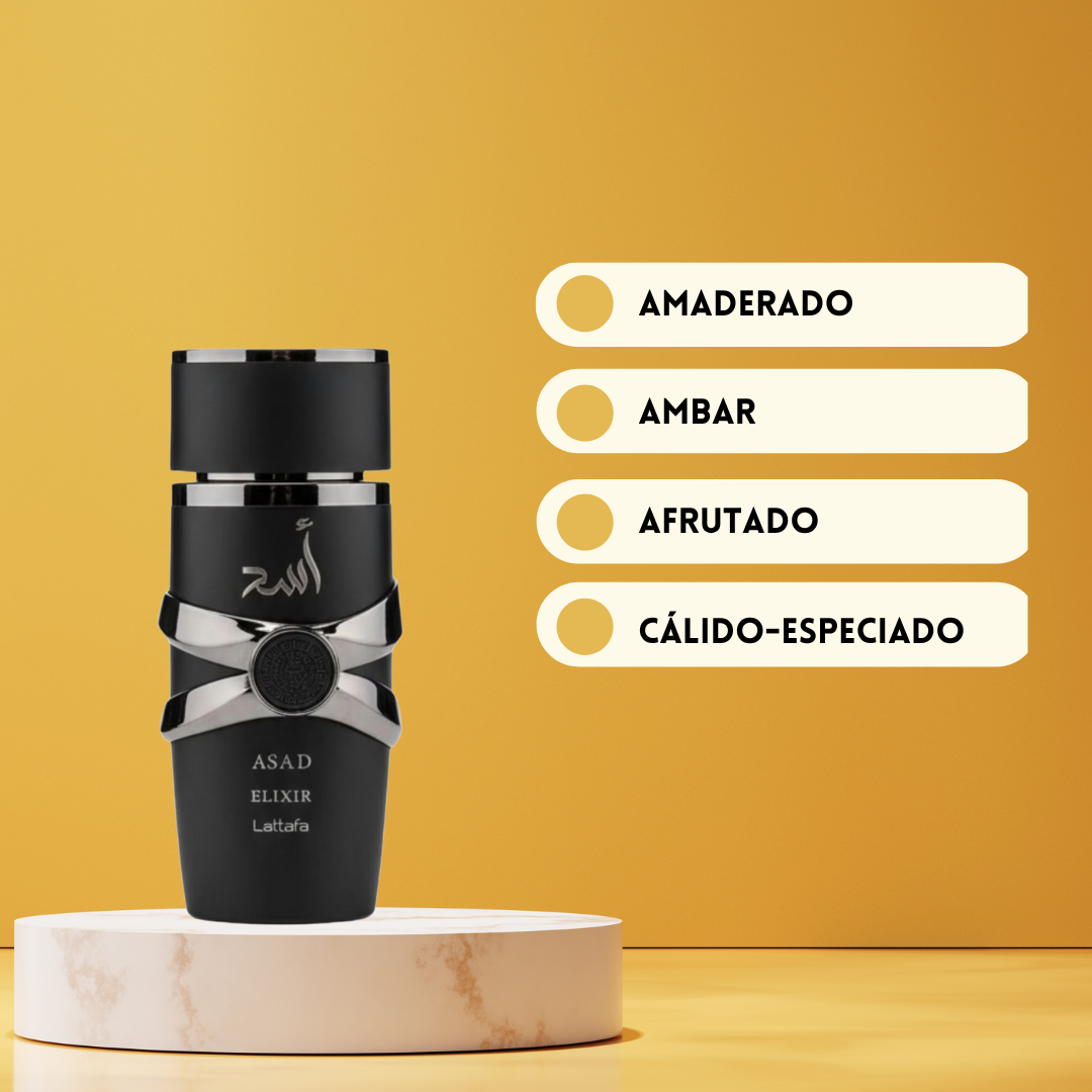 Lattafa Asad Elixir – Eau de Parfum Hombre - Oriental & Amaderado