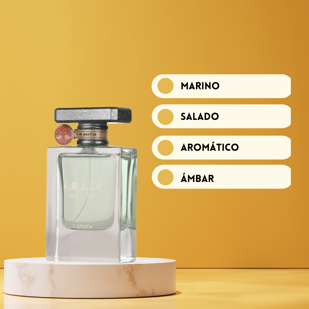 Lattafa Atlas – Eau de Parfum Unisex - Marino & Amaderado