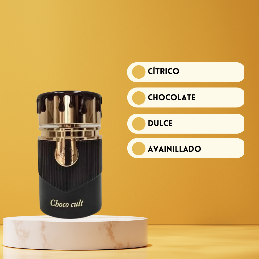 Choco Cult Eau de Parfum | Ministry of Gourmand | Perfume Unisex Gourmand con Notas de Chocolate, Caramelo y Cítricos