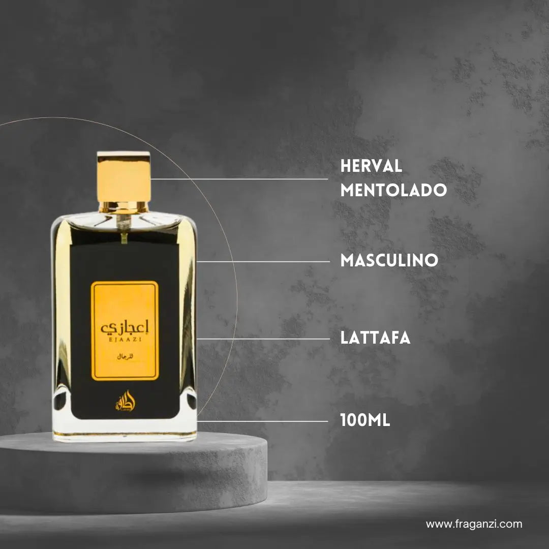 Ejaazi by Lattafa - Arabic Perfume for Men 100ml, Fresh and