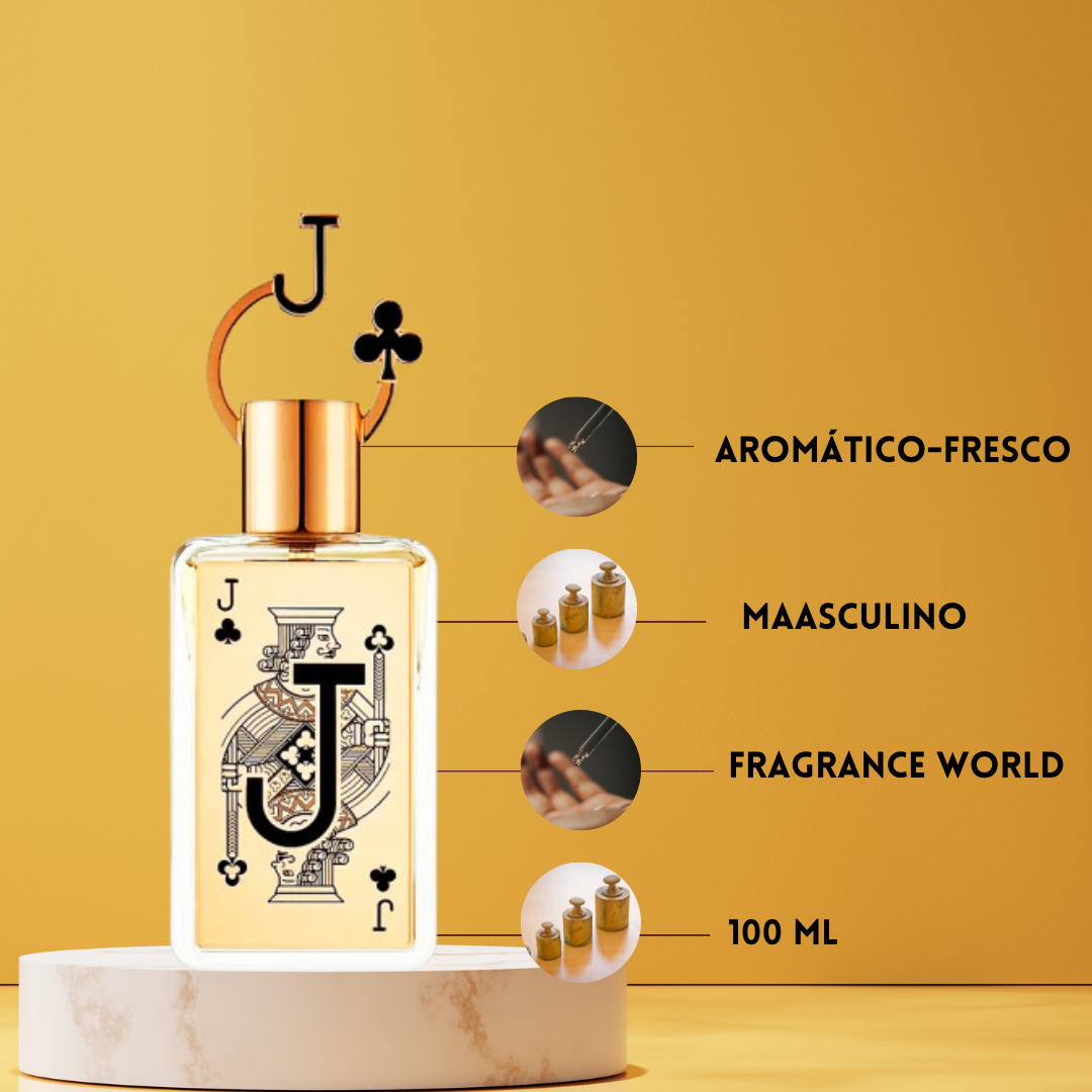 Jack of Clubs Eau de Parfum 100ml Parfum masculin boisé et épicé