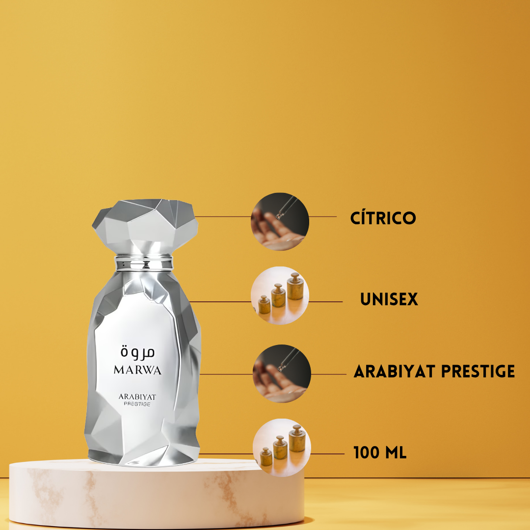 Marwa – Eau de Parfum Unisex 100 ml | Arabiyat Prestige