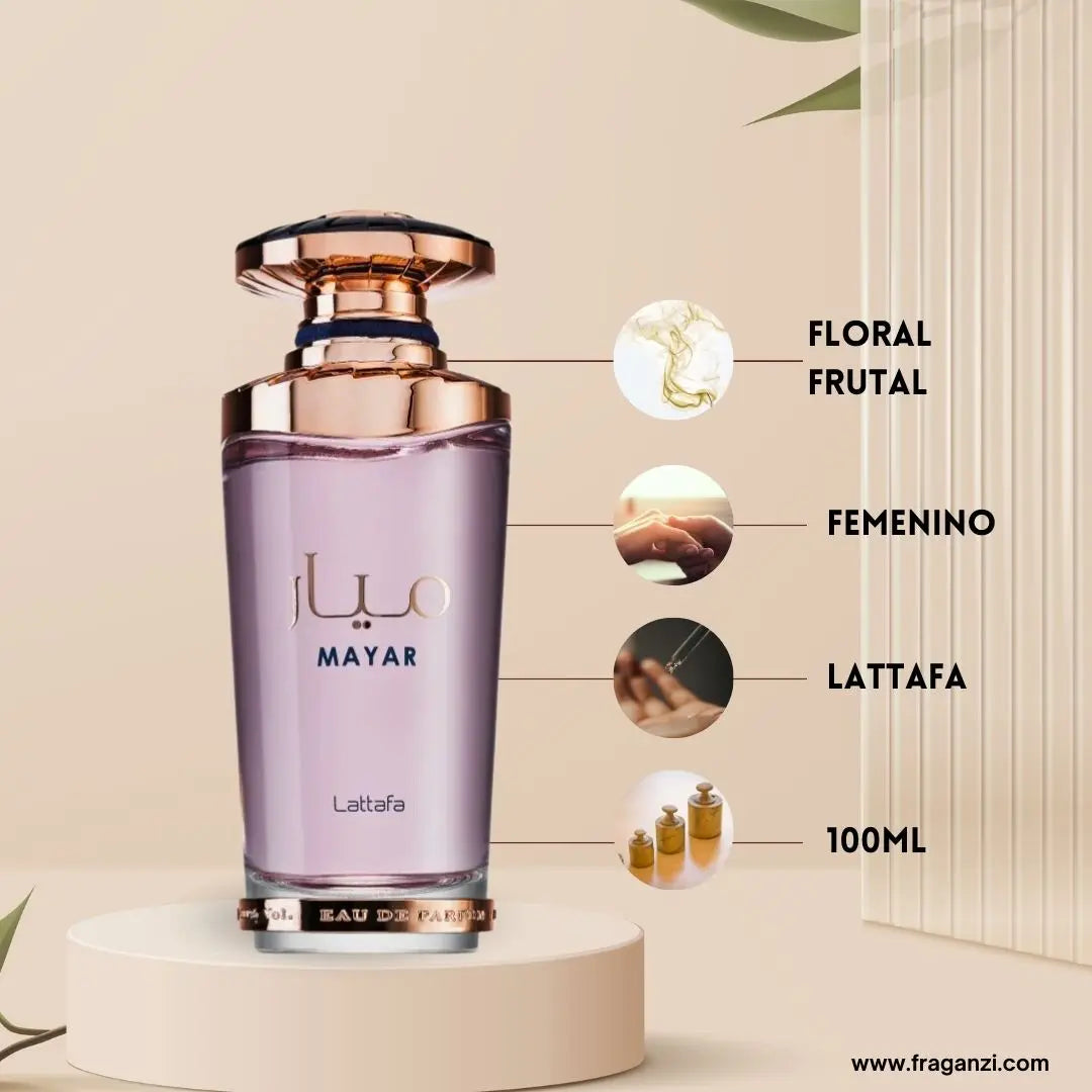 Mayar by Lattafa - Women's Perfume 100ml, Sweet and Floral with