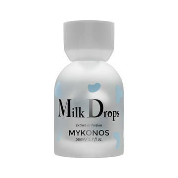 Frasco blanco de Milk Drops de Mykonos, Extrait de Parfum 50 ml