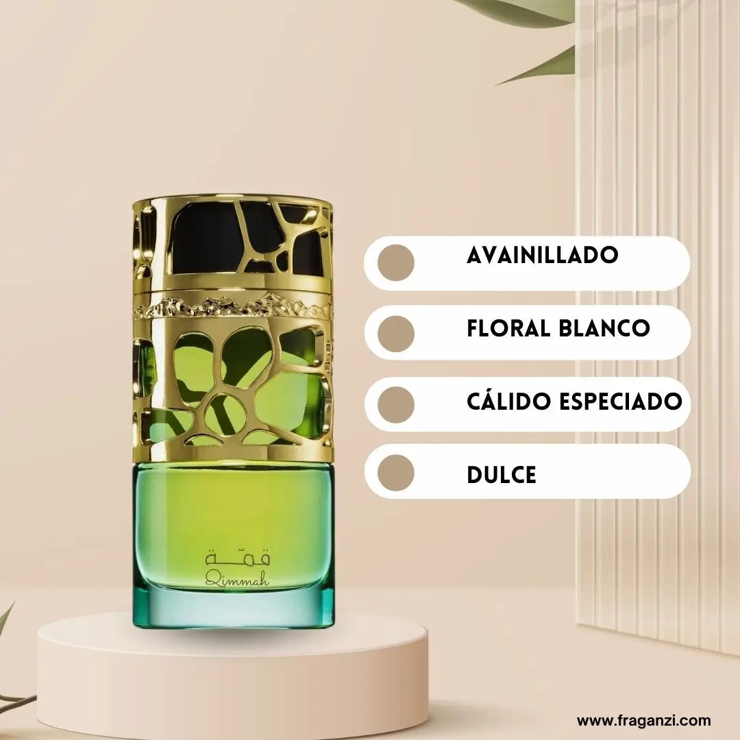 Qimmah by Lattafa - Women's Perfume 100ml, Coffee and Jasmine with