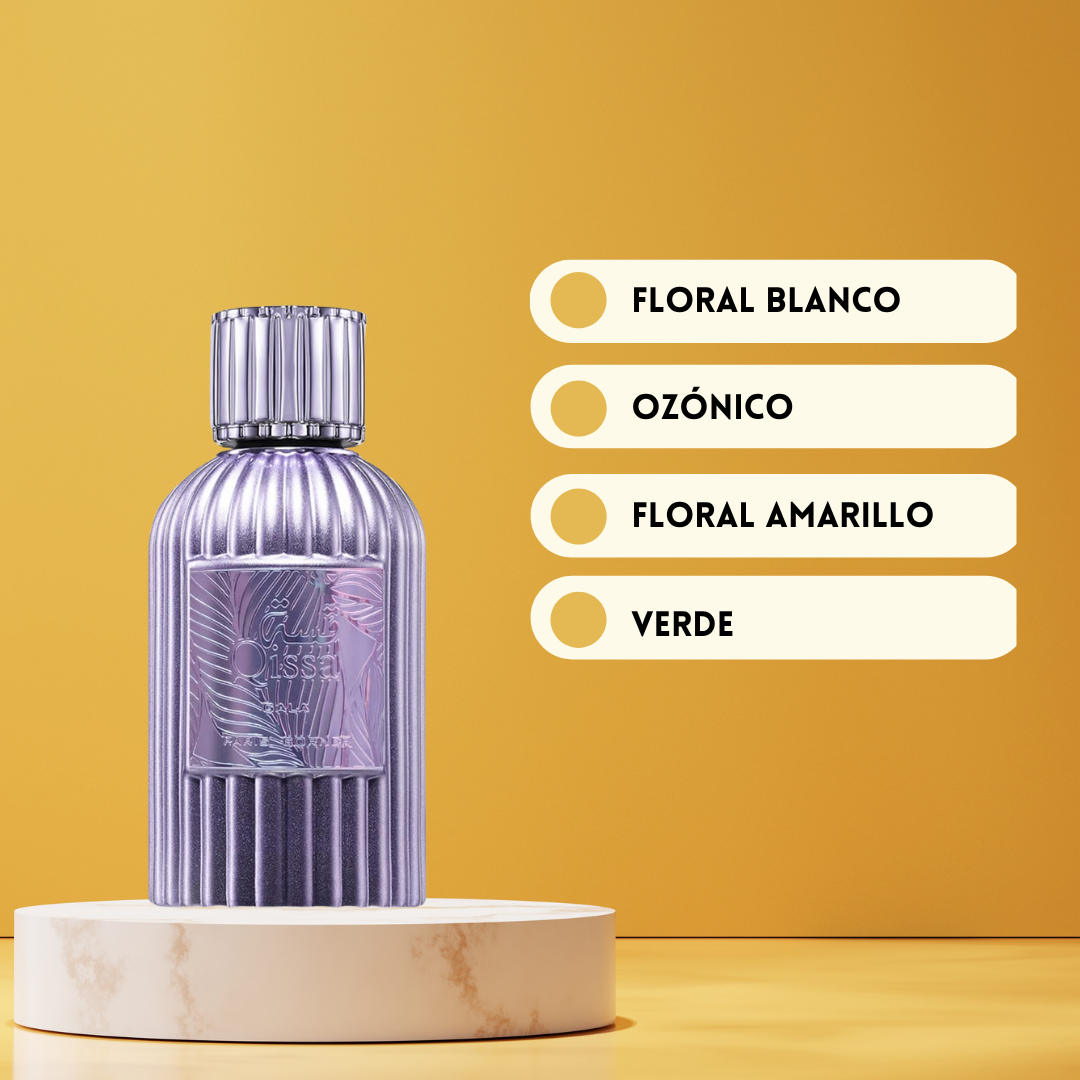 Paris Corner Qissa Gala – Eau de Parfum Mujer - Floral & Gourmand