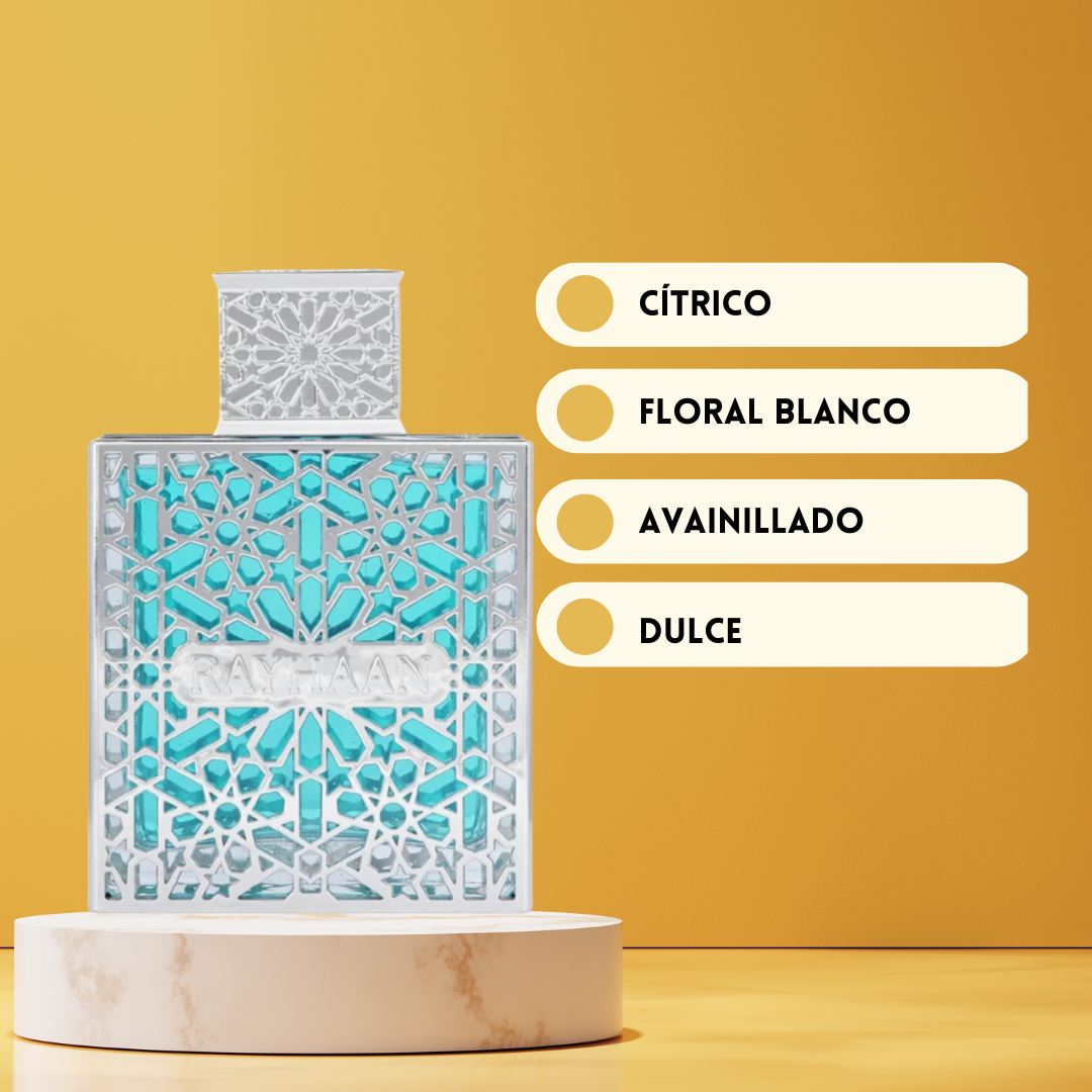 Rayhaan Aquatica – Eau de Parfum Hombre - Cítrico & Gourmand