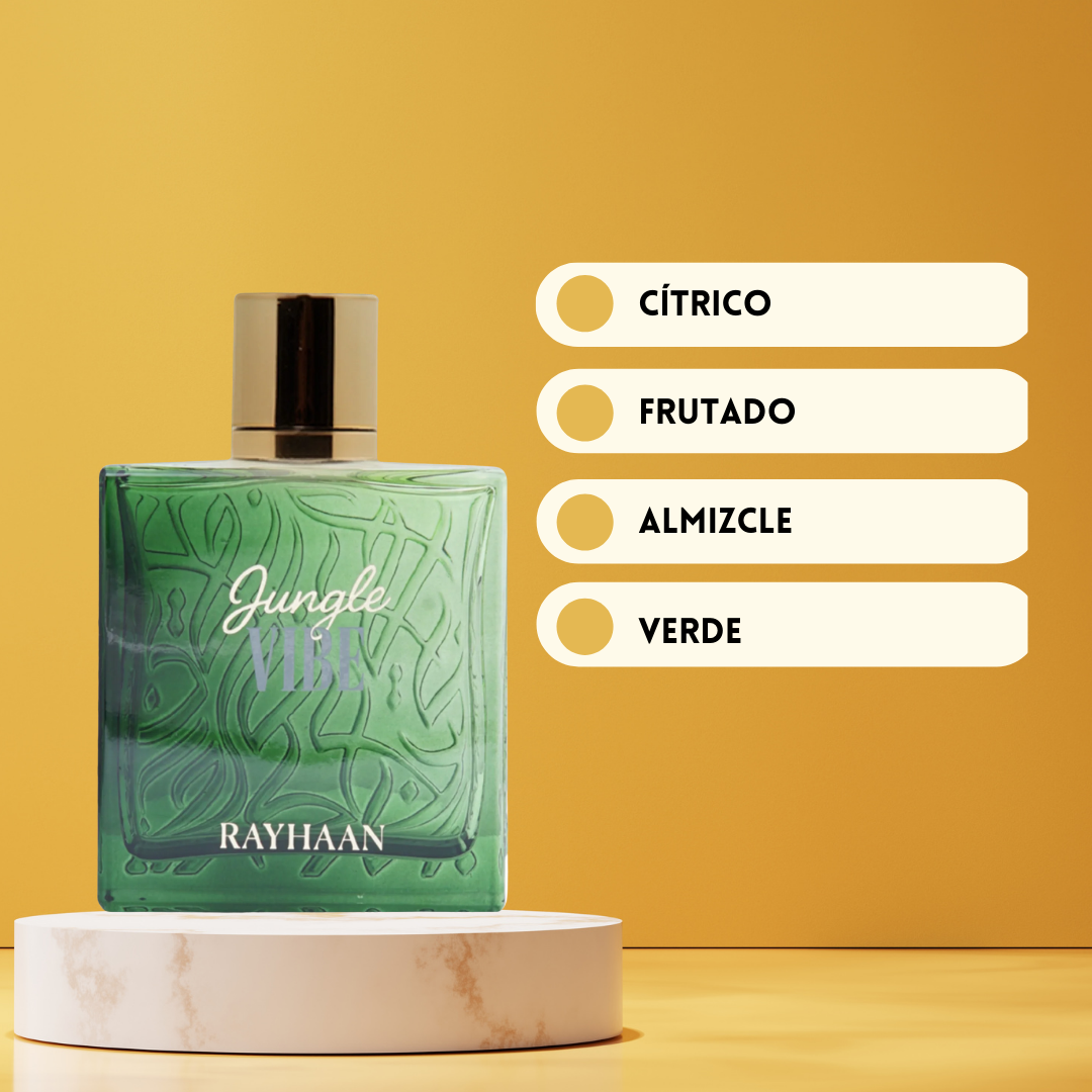 Rayhaan Jungle Vibe – Eau de Parfum Unisex - Verde & Fresco