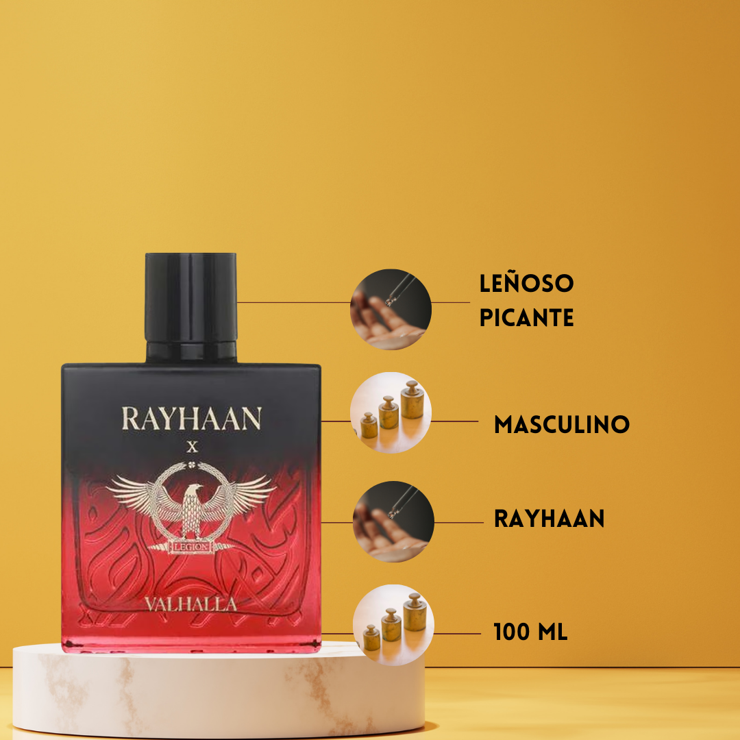 Rayhaan Valhalla – Eau de Parfum Unisex - Ambarado & Intenso