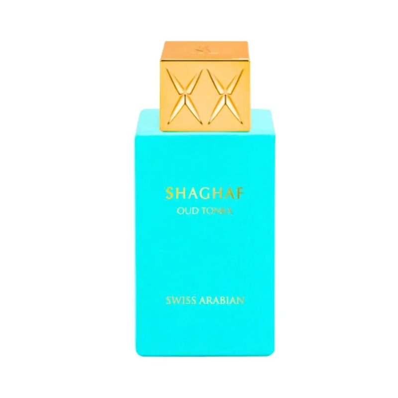 Frasco do perfume Shaghaf Oud Tonka
