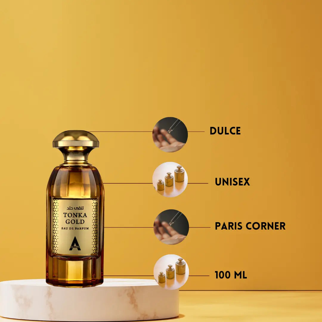 Atralia Tonka gold 100ml - Intense and Sophisticated Unisex Atralia Tonka gold 100ml - Intense and Sophisticated Unisex